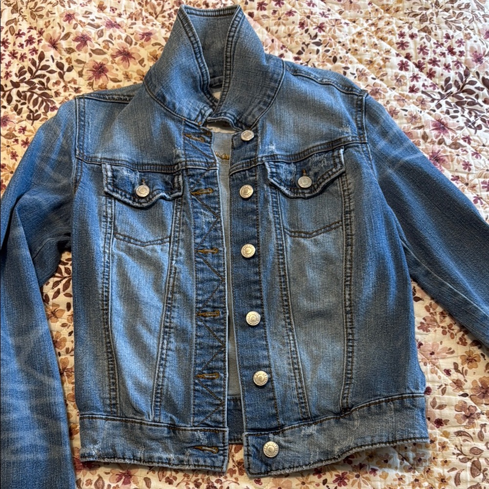 Mossimo Supply Co Blue Jean Jacket Classic Denim Style